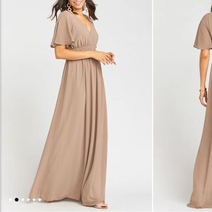 Show Me Your Mumu Emily Empire Maxi Dress